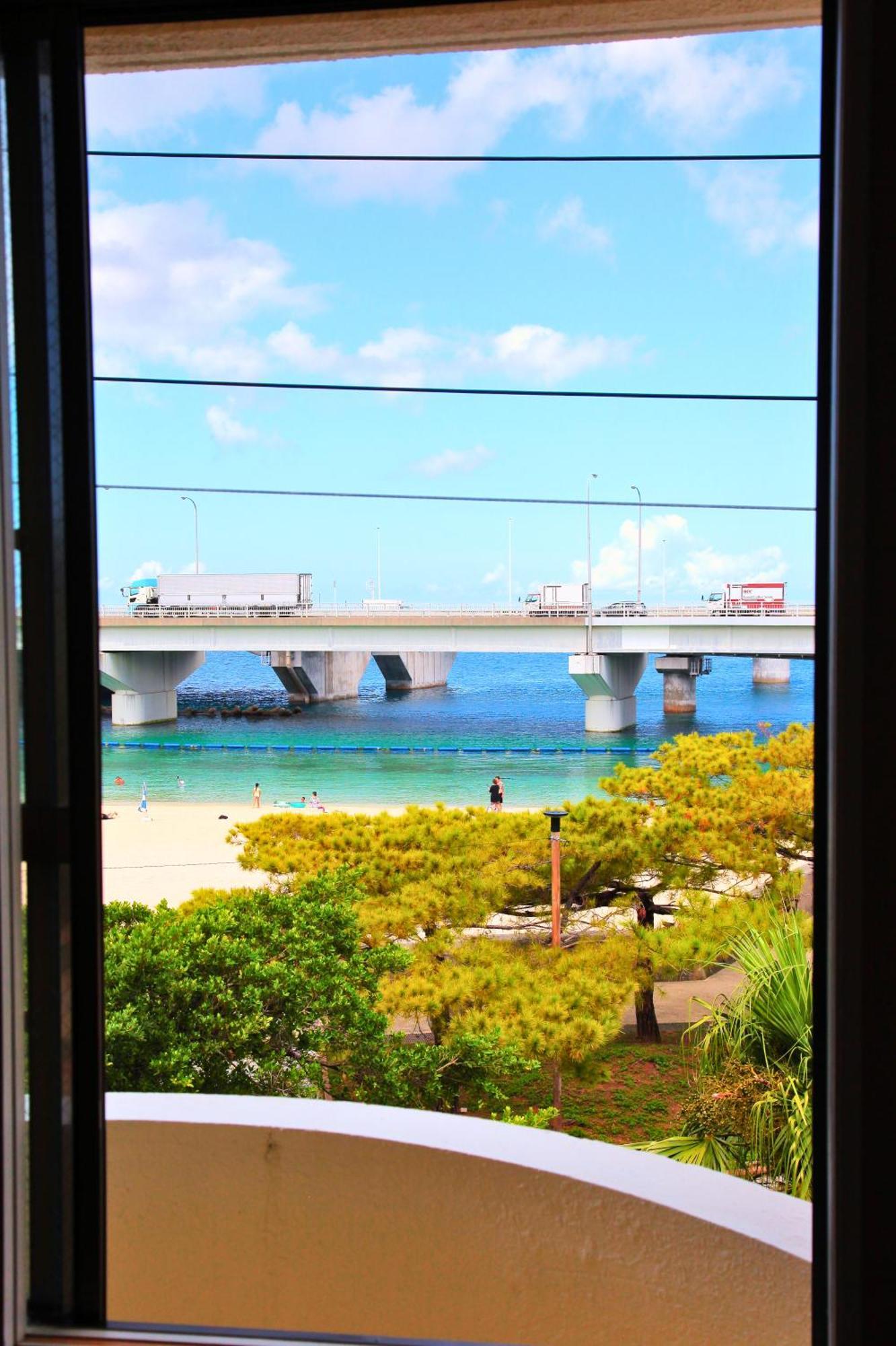 Hotel Gala Naha'S Only Sandy Beach Front All Rooms Oceanview 外观 照片